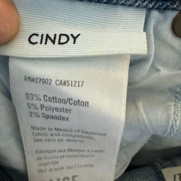 PAIGE 27 Cindy Vintage High Rise Exposed Buttonfly Straight Leg Jean - Picture 9 of 11